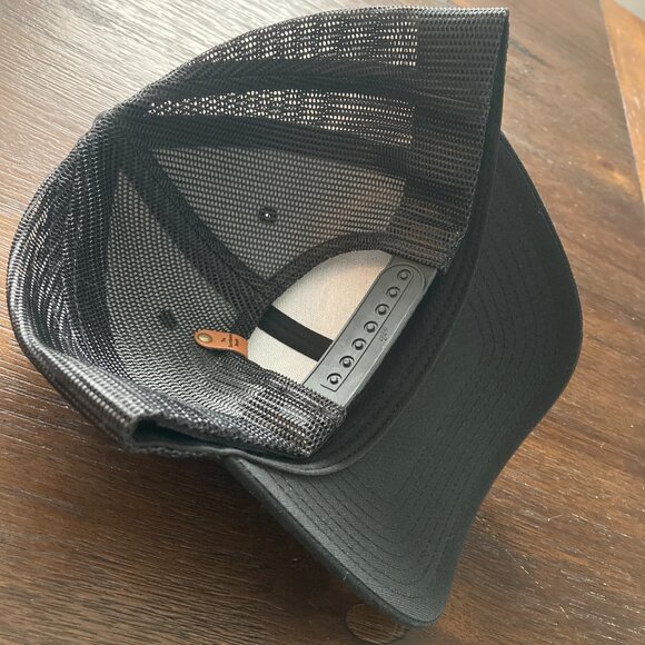 Land Of The Free Because Of The Brave Soundwave Black Snapback Trucker Hat - Picture 4 of 4